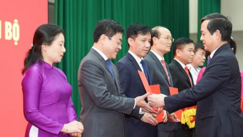 Thái Nguyên bổ nhiệm lãnh đạo chủ chốt các sở, ban, ngành