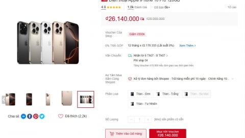 Nhiều mẫu iPhone đang giảm giá 'sập sàn', có mẫu chỉ còn nửa giá