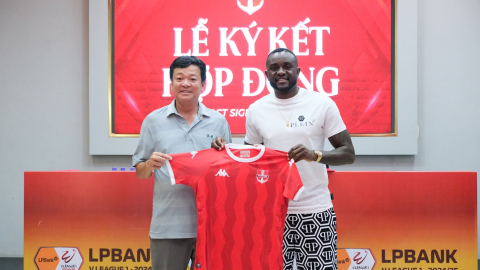 CLB Hải Phòng sở hữu cựu tuyển thủ Cameroon, từng được định giá 2,5 triệu euro