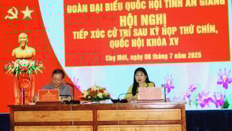 Chủ tịch Trung ương Hội NDVN Lương Quốc Đoàn tiếp xúc cử tri tại An Giang: Nông dân phải biết liên kết, tạo vùng nguyên liệu đảm bảo chất lượng, sản lượng