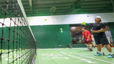 Sân pickleball máy lạnh “tấn công” vào các trung tâm thương mại ở Hà Nội