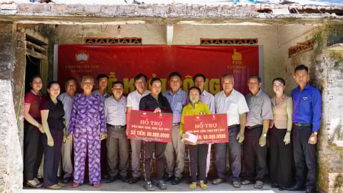 Tập đoàn FVG chung tay cùng Chương trình xóa nhà tạm, nhà dột nát tại TP.Đà Nẵng
