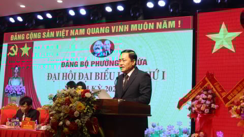 Chủ tịch UBND tỉnh Lạng Sơn dự và chỉ đạo tại đại hội phường có nhiều đơn vị hành chính nhất sau sáp nhập