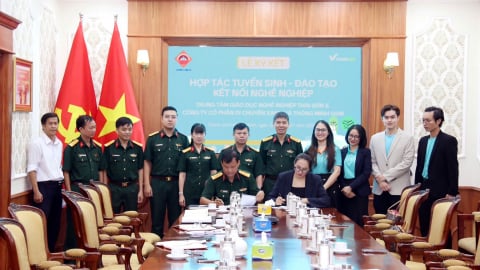 GSM hợp tác Trung tâm Thái Sơn tạo việc làm bền vững cho bộ đội xuất ngũ