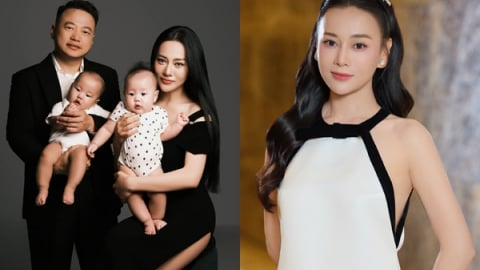 Cặp song sinh nhà Phương Oanh - Shark Bình học bơi trong 50 ngày, kết quả khiến khán giả bất ngờ