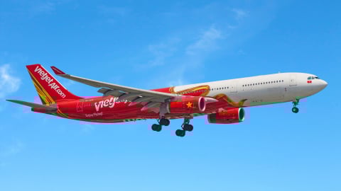 Vietjet thuộc nhóm 3 hãng hàng không chi phí thấp toàn cầu năm 2025