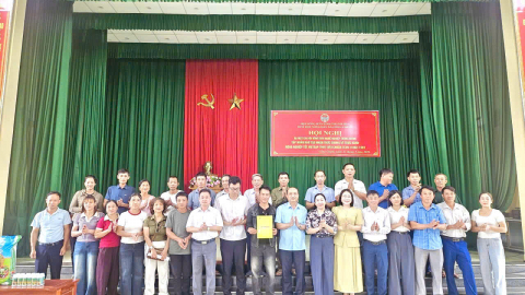 Thanh Hóa ra mắt 2 Chi hội Nông dân nghề nghiệp trồng riềng và cây ăn quả chất lượng cao