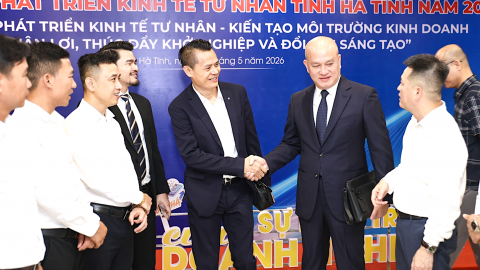 Gần 150 doanh nghiệp, nhà đầu tư tham gia Diễn đàn kinh tế tư nhân Hà Tĩnh 2026