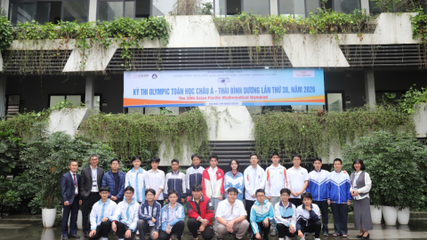 Nam sinh có 'tên vận vào người', là thí sinh duy nhất Việt Nam giành HCV Olympic Toán học châu Á - Thái Bình Dương