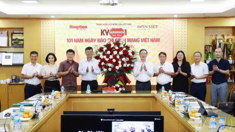 Chủ tịch Hội Nông dân Việt Nam Lương Quốc Đoàn: Báo NTNN/Dân Việt khẳng định vị thế cơ quan ngôn luận Hội NDVN