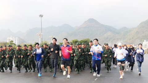 Lai Châu phát động cuộc vận động “Toàn dân rèn luyện thân thể theo gương Bác Hồ vĩ đại”