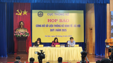 GDP quý I/2025 tăng cao nhất 5 năm, đạt 6,93%