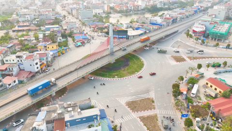 Đồng bằng sông Hồng: Loạt tỉnh, thành trong diện sáp nhập 'phá kỷ lục' tăng trưởng GDP trong quý I/2025