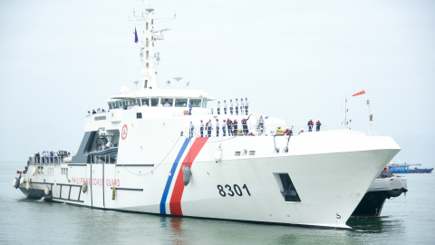 Tàu Lực lượng Bảo vệ bờ biển Philippines thăm xã giao Đà Nẵng