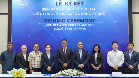 VinFast hợp tác với Bengkel BOS, mở rộng mạng lưới xưởng dịch vụ tại Indonesia
