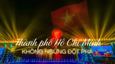 Trình diễn 2.000 thiết bị bay không người lái, lập kỷ lục quốc gia trong kỷ niệm 50 năm Ngày Giải phóng miền Nam 