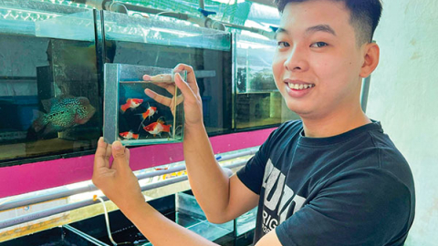 Một thanh niên Cần Thơ 'tự trả lương cao' 13-20 triệu/tháng nhờ nuôi loài vật đẹp lạ