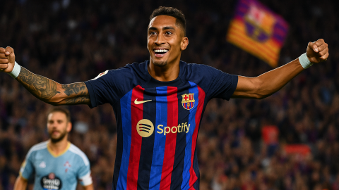 Barca ngược dòng siêu kịch tính, Raphinha được chấm điểm 10 tuyệt đối