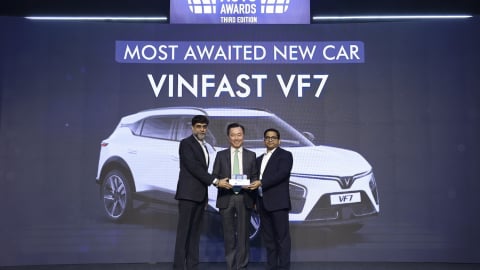 VinFast VF 7 được vinh danh là 'mẫu xe mới được mong chờ nhất' tại Ấn Độ