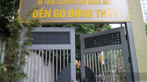Hà Nội sắp cưỡng chế 61 công trình hộ gia đình, cá nhân thực hiện dự án tu bổ di tích gò Đống Thây