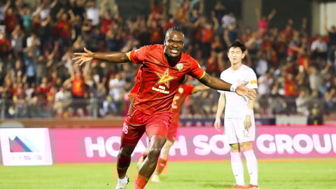 Ngoại binh Hồng Lĩnh Hà Tĩnh: Cao 1m85, góp công vào 7 bàn thắng sau 18 trận ở V.League