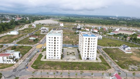 Toàn cảnh toà nhà tái định cư mà Kon Tum chuyển đổi công năng sang nhà ở xã hội