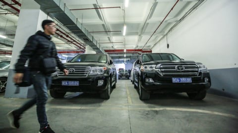 Xe công: Văn phòng tỉnh, cấp xã được dùng tối đa bao nhiêu xe?
