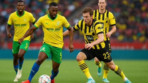 Nhọc nhằn hạ Mamelodi Sundowns, Dortmund chiếm ngôi đầu bảng F