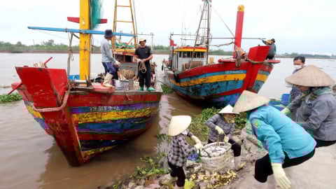 Công bố dự án nạo vét thu hồi sản phẩm trên luồng đường thủy tại Thái Bình
