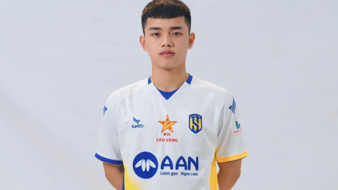 Sao trẻ SLNA: Cao 1m77, khoác áo U23 Việt Nam từ năm 18 tuổi