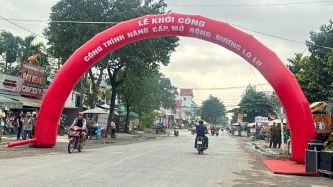 Đường Lò Lu chằng chịt “ổ voi, gà” chính thức khởi công, khoác áo mới, vốn đầu tư hơn 755 tỷ đồng