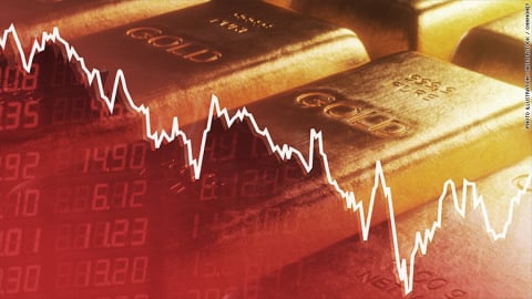 Giá vàng hôm nay 28/6: Vàng 'thủng đáy', lao dốc 'không phanh'