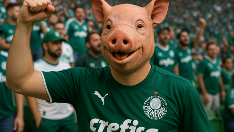 Bí ẩn đằng sau chiếc mặt nạ heo của cầu thủ và CĐV Palmeiras tại FIFA Club World Cup 2025™