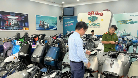 Phanh phui vụ kinh doanh xe điện có dấu hiệu giả mạo, chuyển hồ sơ sang công an