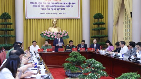 Công bố 9 luật mới: Từng bước định vị lại vai trò của Việt Nam trong chuỗi giá trị toàn cầu 