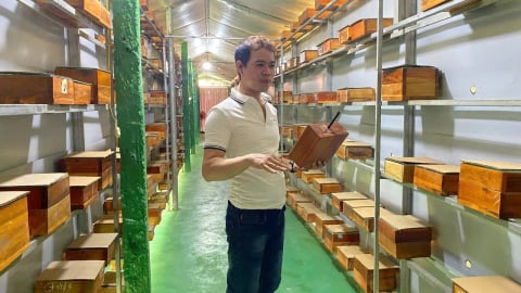 Con động vật hoang dã bé tí này đã được 'định cư' chắc ăn tại một nơi của tỉnh Lâm Đồng mới, ông chủ chỉ việc thu tiền tỷ