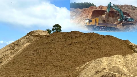 Giá cát xây dựng ở Quảng Ngãi vẫn bình ổn giữa 'cơn sốt' tăng giá tại nhiều địa phương