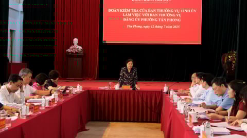 Phường Tân Phong cần xây dựng hình ảnh người cán bộ gần dân, sát dân, lắng nghe dân và phục vụ dân