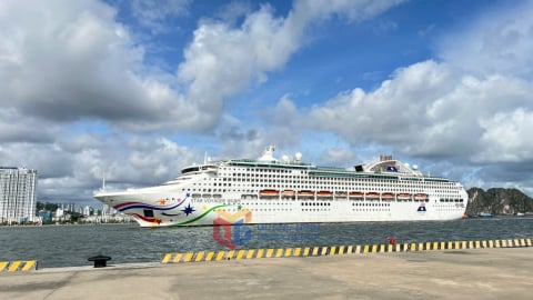 Quảng Ninh đón hơn 1.200 khách du lịch tàu biển sau bão Wipha