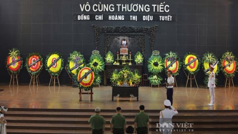 Tổ chức trọng thể lễ viếng, lễ truy điệu đồng chí Hoàng Thị Diệu Tuyết, nguyên Phó Chủ tịch TT T.Ư Hội Nông dân Việt Nam