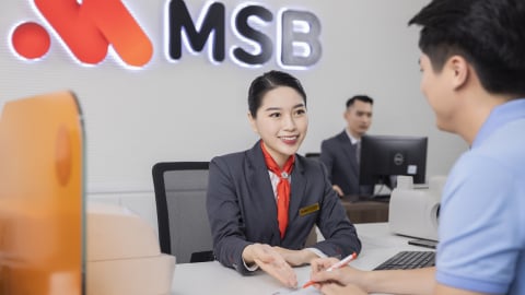 MSB: Tín dụng tăng trưởng 'ấn tượng', tổng tài sản đạt 97% kế hoạch năm