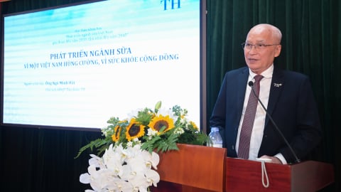 Chủ tịch HĐQT Tập đoàn TH Ngô Minh Hải: Việt Nam hoàn toàn có đủ điều kiện để tự chủ sản xuất sữa tươi cho toàn dân