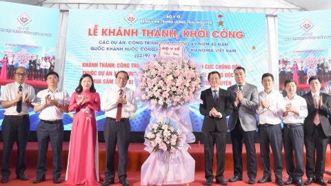 Thái Nguyên khởi công, khánh thành 6 công trình, dự án chào mừng Quốc khánh, tổng vốn đầu tư hơn 13.000 tỷ đồng