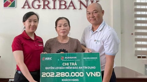 Bảo hiểm Agribank Khánh Hòa chi trả quyền lợi Bảo An tín dụng cho khách hàng