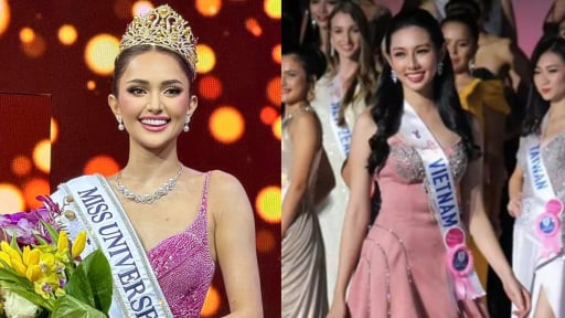 Nhan sắc xinh đẹp, quyến rũ của tân Miss Universe Philippines 2025 từng 'vượt mặt' Thùy Tiên

