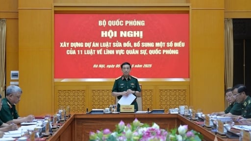 Đại tướng Phan Văn Giang yêu cầu hoàn chỉnh dự án luật sửa đổi, bổ sung 11 luật về quân sự, quốc phòng khi sáp nhập tỉnh, thành