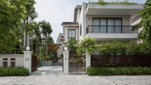 Cận cảnh biệt thự 300 m2 đẹp hài hòa, đậm gu thẩm mỹ tại Quốc Oai