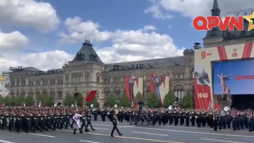 Đoàn QĐND Việt Nam tham gia buổi tổng duyệt Lễ duyệt binh trên Quảng trường Đỏ