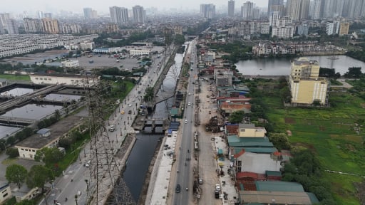 Hà Nội: Hình hài đường Tam Trinh sau gần 10 năm 'ì ạch' thi công mở rộng