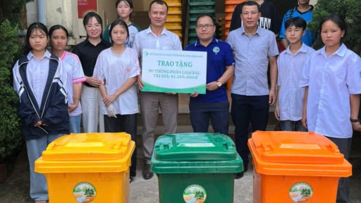 Quỹ Bảo vệ và Phát triển rừng tỉnh Điện Biên tiếp sức 'Xanh' cho Giáo dục vùng cao, lan tỏa ý thức bảo vệ môi trường